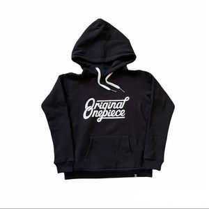 Onepiece black cuddle hoodie